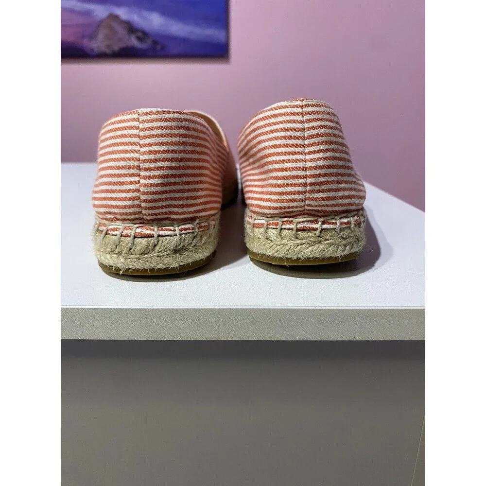 Kate Spade Espadrilles 6.5 Red Ocean Stroll Seas The‎ Day Flats Loafers Nautical